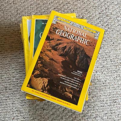 National Geographic Magazines from the 60's, 70's and 80's