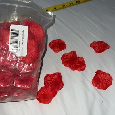 fake rose petals
