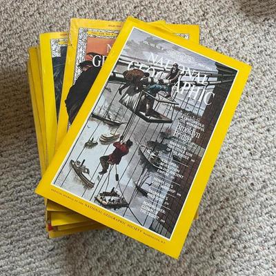 National Geographic Magazines from the 60's, 70's and 80's