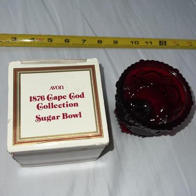 Vintage 1876 avon cape god collection sugar bowl