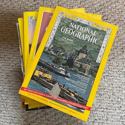 National Geographic Magazines from the 60's, 70's and 80's