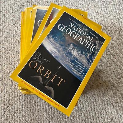 National Geographic Magazines from the 90's
