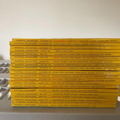 National Geographic Magazines from the 90's