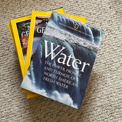National Geographic Magazines from the 90's.