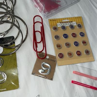 random lot of arts and craft and art supplies