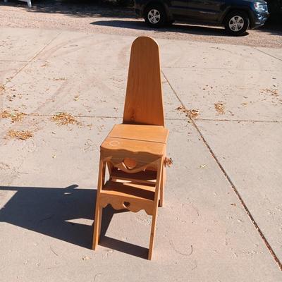 3 IN 1 CHAIR, IRONING BOARD AND STEP STOOL