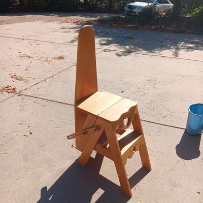 3 IN 1 CHAIR, IRONING BOARD AND STEP STOOL