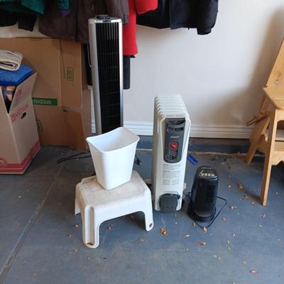 BIONAIRE OSCILLATING TOWER FAN, KENWOOD RADIATOR HEATER AND MORE