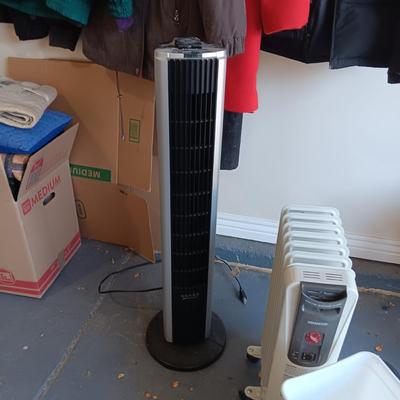 BIONAIRE OSCILLATING TOWER FAN, KENWOOD RADIATOR HEATER AND MORE