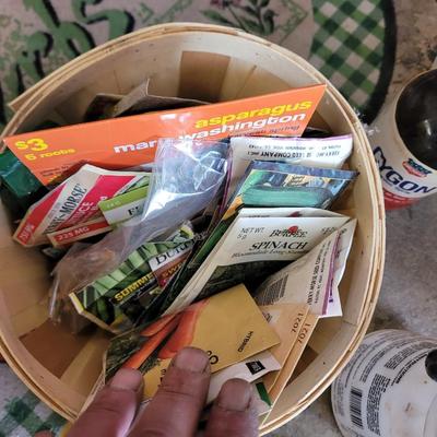 Lot of assorted plant foods and seeds
