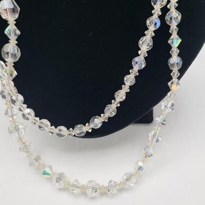 Two Crystal Necklaces