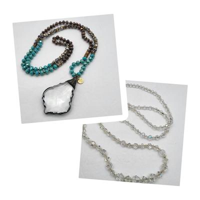 Two Crystal Necklaces