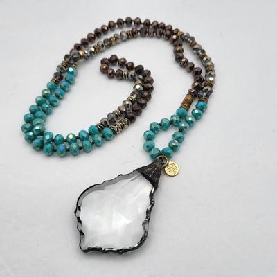 Two Crystal Necklaces