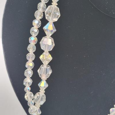 Two Crystal Necklaces