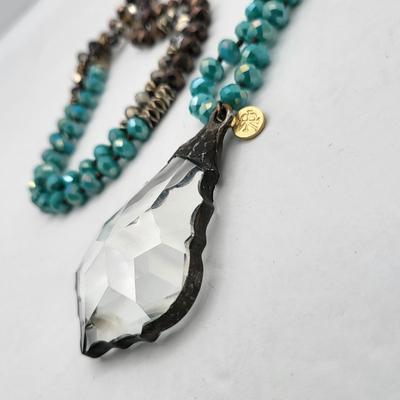 Two Crystal Necklaces