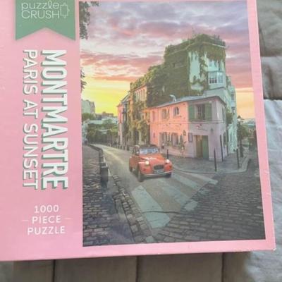 Paris sunset puzzle