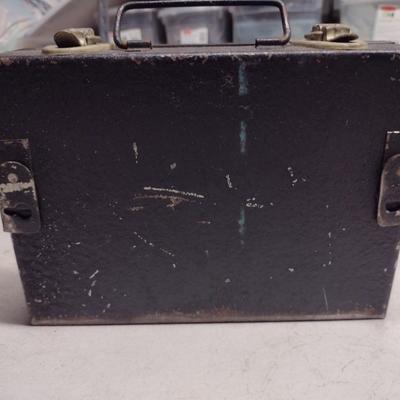 Vintage American National Red Cross Metal First Aid Box