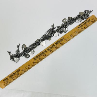 Chain with Charms Metal Belt