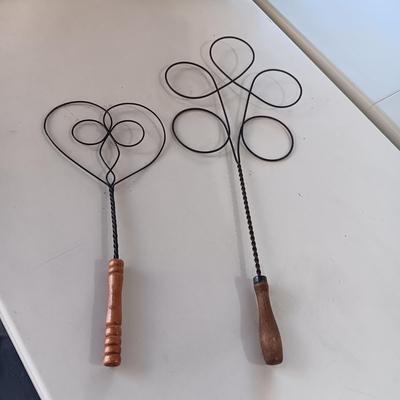 2 RUG BEATERS