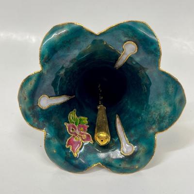 Cloisonné Bell Christmas Tree Ornament with musical instruments images