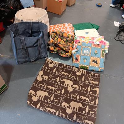 PLASTIC TABLECLOTHS PLUS CLOTH & CANVAS TOTE BAGS