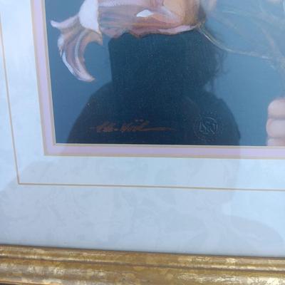 2 FRAMED PICTURES OF CHILDREN
