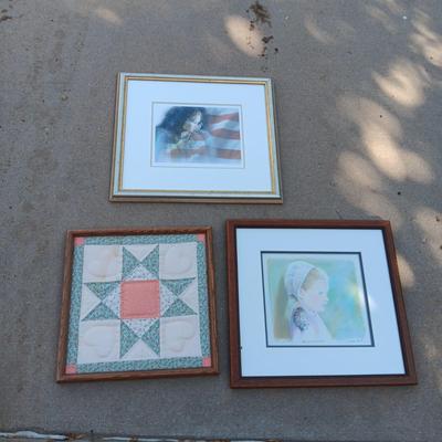SIGNED AND NUMBERED "INNOCENCE" BY NANCY NOEL AND "SPIRIT OF CHILDREN" SIGNED