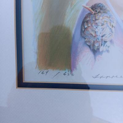 SIGNED AND NUMBERED "INNOCENCE" BY NANCY NOEL AND "SPIRIT OF CHILDREN" SIGNED