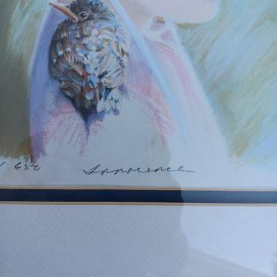 SIGNED AND NUMBERED "INNOCENCE" BY NANCY NOEL AND "SPIRIT OF CHILDREN" SIGNED