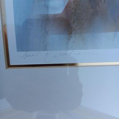 SIGNED AND NUMBERED "INNOCENCE" BY NANCY NOEL AND "SPIRIT OF CHILDREN" SIGNED