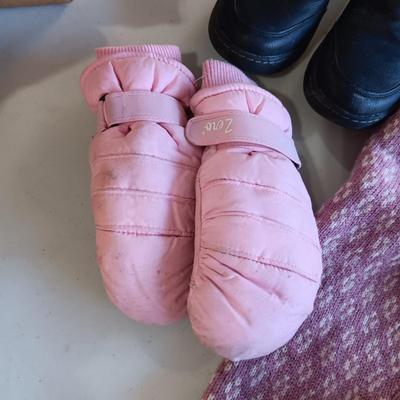 GIRLS WOOL SWEATER AND OTHER WINTER WEAR