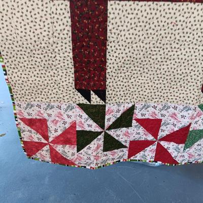 QUILTED DOG THROW BLANKET AND SOME HAND TOWELS