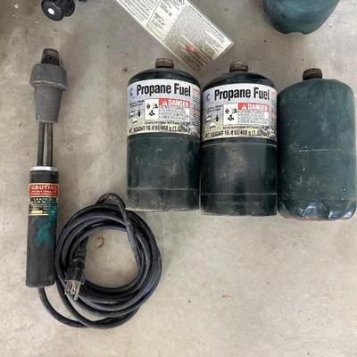 PROPANE WEED BURNERS, TORCH, & HEATER