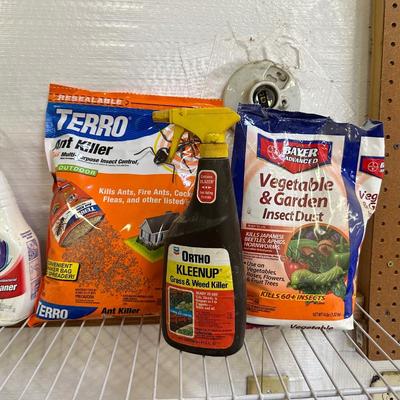 GARDEN CHEMICALS AND OTHER HOUSEHOLD SUPPLIES