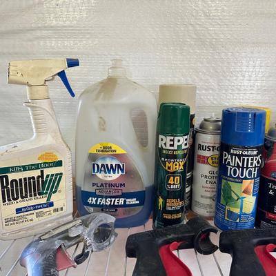 GARDEN CHEMICALS AND OTHER HOUSEHOLD SUPPLIES
