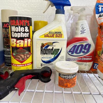GARDEN CHEMICALS AND OTHER HOUSEHOLD SUPPLIES