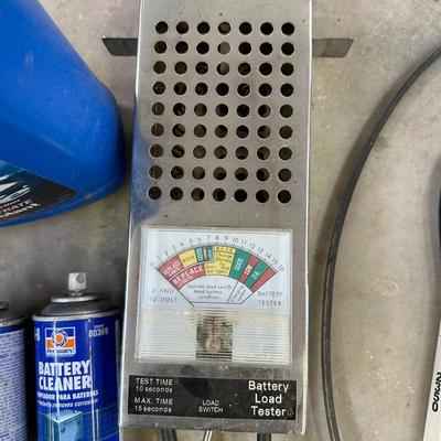 BATTERY TESTER, AND OTHER AUTOMOTIVE ITEMS