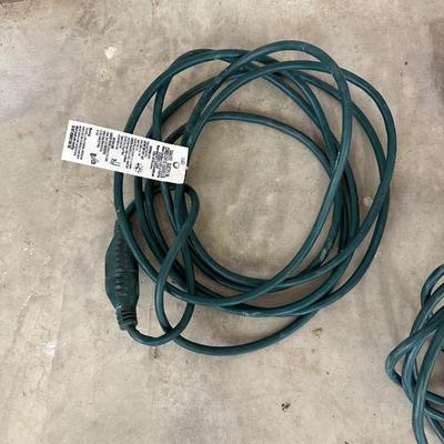MEASURING WHEEL, METAL DETECTOR AND EXTENSION CORDS