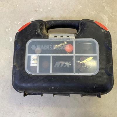 BLACK & DECKER ROTARY TOOL KIT, AND ROADMASTER 12V ELECTRIC CAR JACK