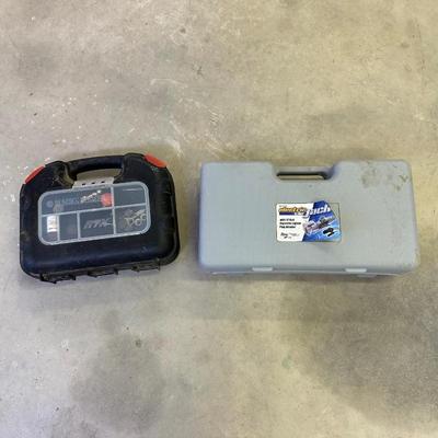 BLACK & DECKER ROTARY TOOL KIT, AND ROADMASTER 12V ELECTRIC CAR JACK