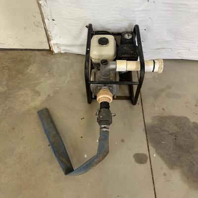 NORTH STAR 2” SEMI-TRASH WATER PUMP OPERATED BY A GAS 4HP HONDA MOTOR