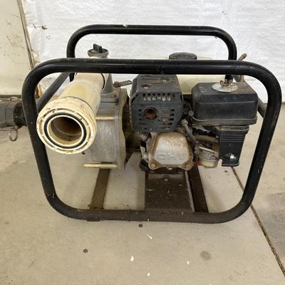 NORTH STAR 2” SEMI-TRASH WATER PUMP OPERATED BY A GAS 4HP HONDA MOTOR