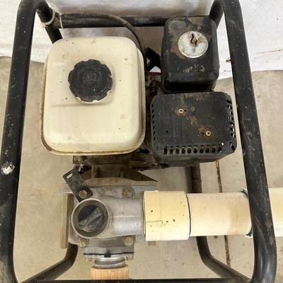 NORTH STAR 2” SEMI-TRASH WATER PUMP OPERATED BY A GAS 4HP HONDA MOTOR