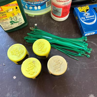 A VARIETY OF GARAGE, GARDEN, AND HOUSEHOLD CHEMICALS