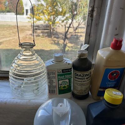 A VARIETY OF GARAGE, GARDEN, AND HOUSEHOLD CHEMICALS