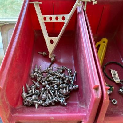 STORAGE SOLUTIONS WITH MISC TOOLS AND HARDWARE