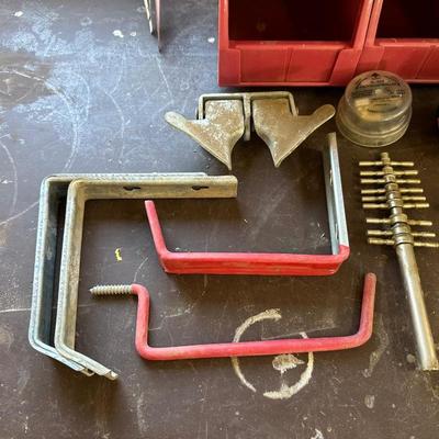 STORAGE SOLUTIONS WITH MISC TOOLS AND HARDWARE