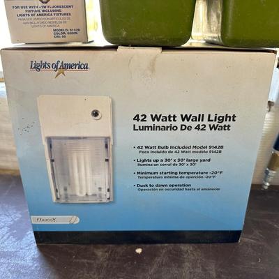 FLOATING TANK DE-ICERS, PAINT SPRAYER, AUGER ANCHORS AND MORE