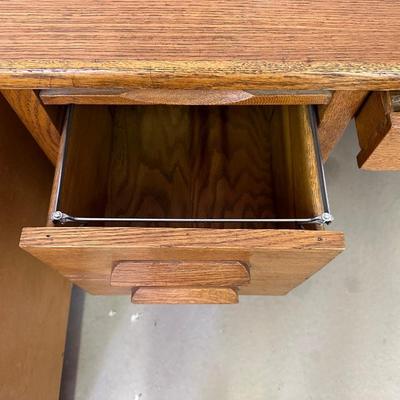 SOLID WOOD DESK AND A DESK CHAIR