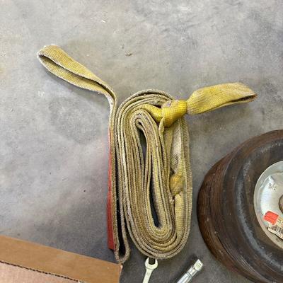 NEW TOW HITCH, TOW ROPE, HITCH BALL AND MORE